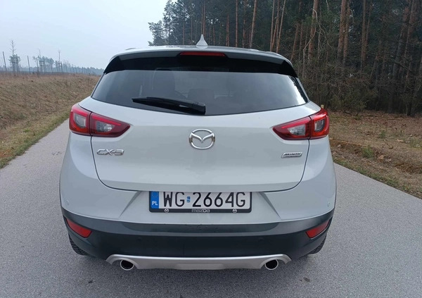 Mazda CX-3 cena 54000 przebieg: 118000, rok produkcji 2016 z Żelechów małe 79